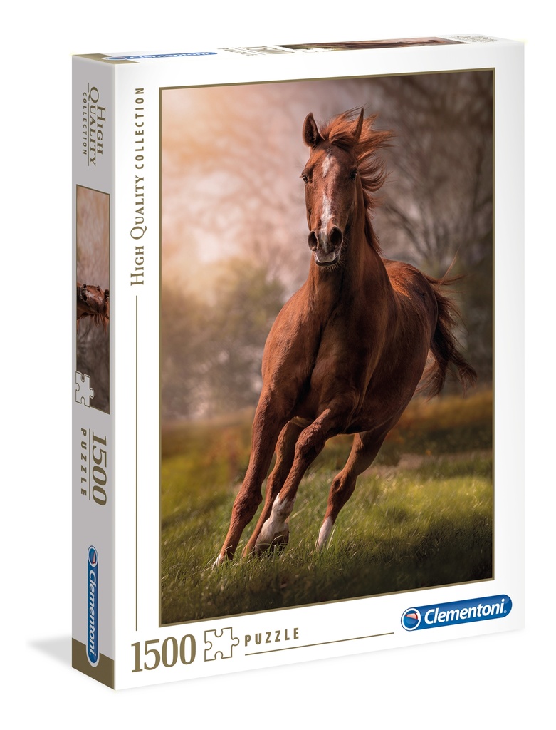 Puzzle 1500 piezas -Caballo- Clementoni