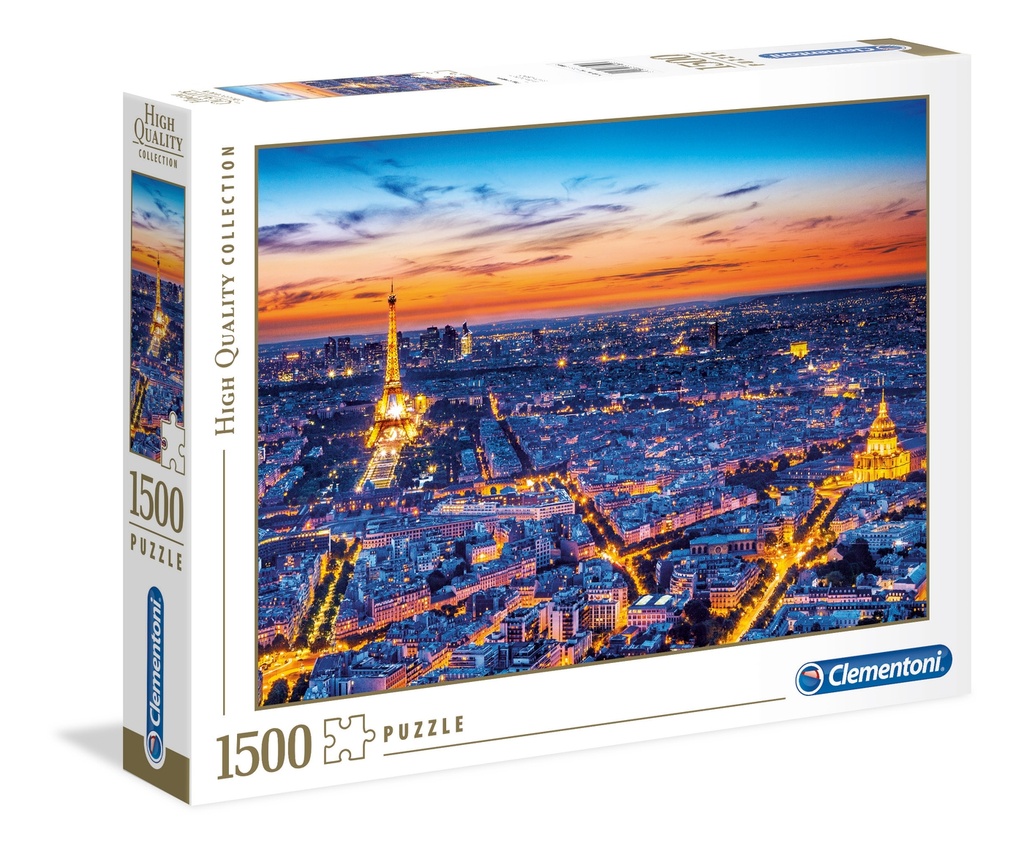 Puzzle 1500 piezas -Vista de París- Clementoni