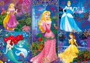 Puzzle 104 piezas Visión 3D -Princess- Clementoni