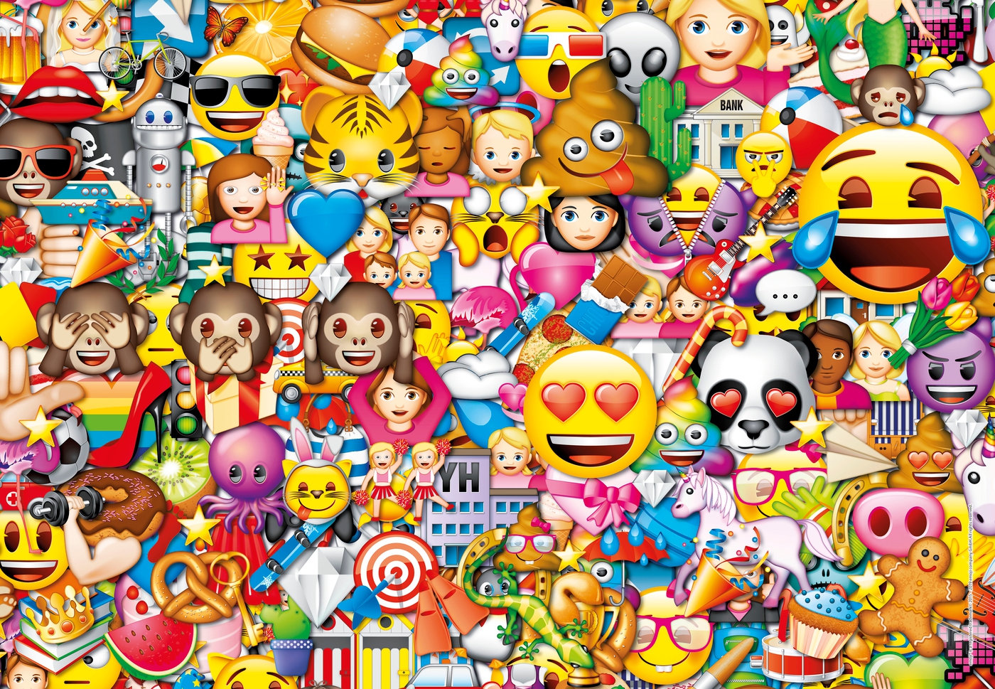 Puzzle 180 piezas -Emoji- Clementoni