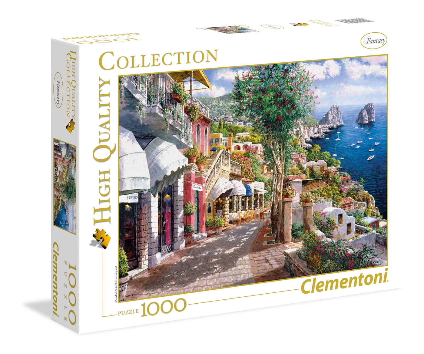 Puzzle 1000 piezas -Capri- Clementoni