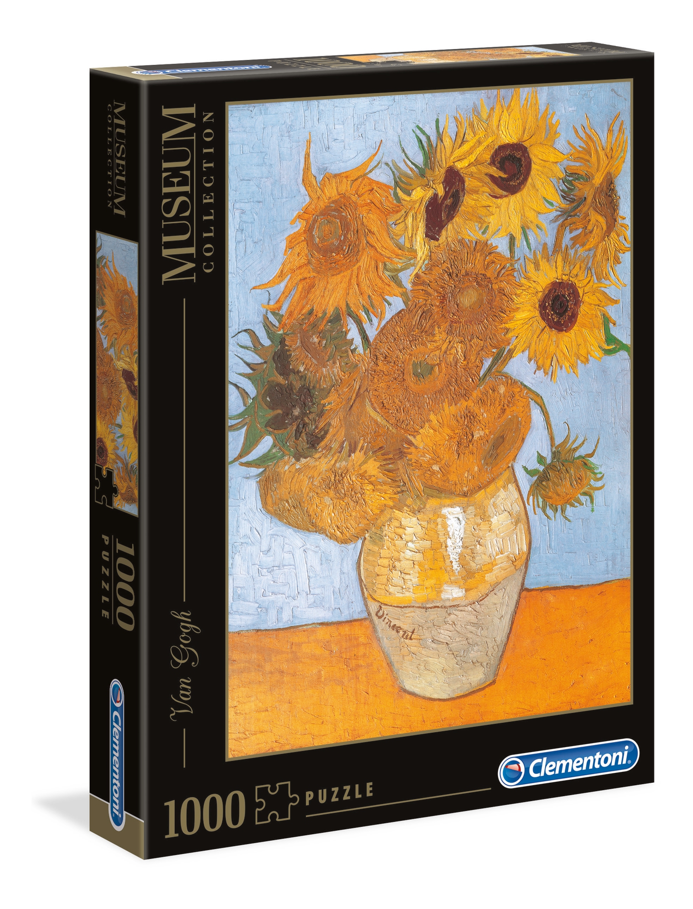 Puzzle 1000 piezas -Van Gogh: Los Girasoles- Clementoni