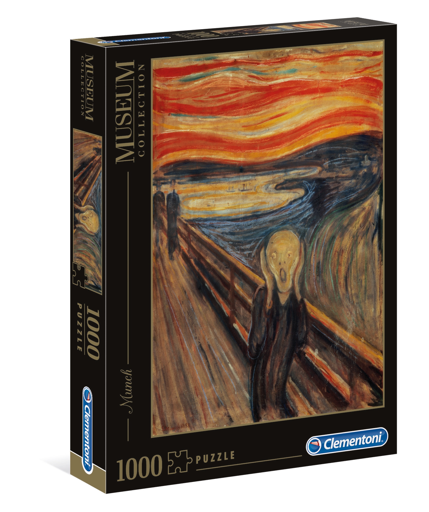 Puzzle 1000 piezas -Munch: El Grito- Clementoni