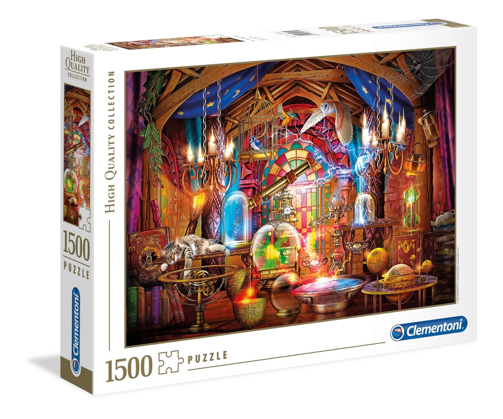 Puzzle 1500 piezas -Wizards Workshop- Clementoni