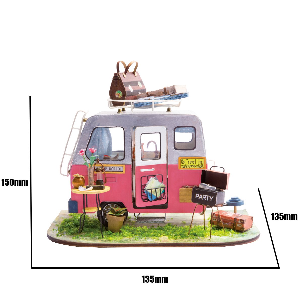 Kit Habitación -Happy Camper- Robotime