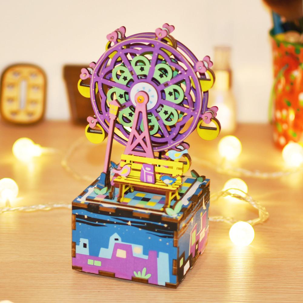 Kit Caja Musical -Cabina Teléfono- Robotime (copia)