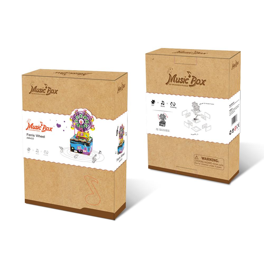 Kit Caja Musical -Cabina Teléfono- Robotime (copia)