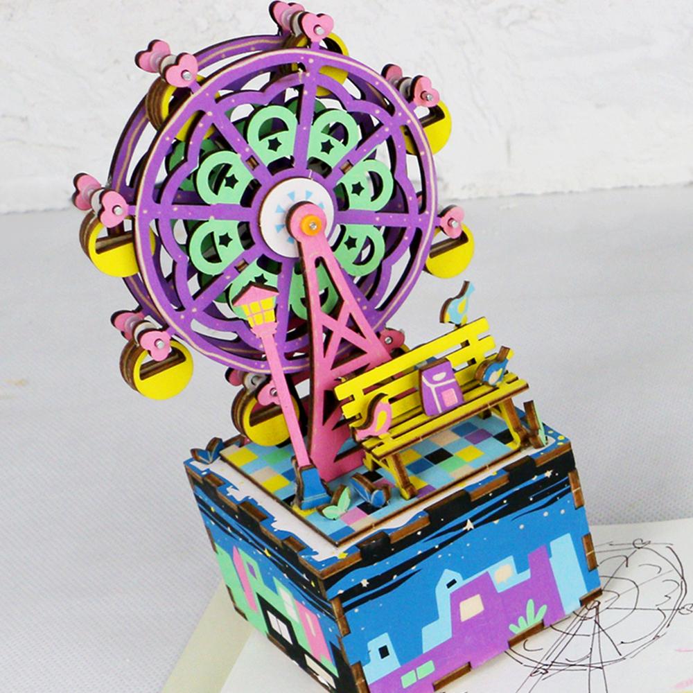 Kit Caja Musical -Cabina Teléfono- Robotime (copia)