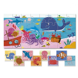 Baby Puzzle 32 piezas -El Mar- Ludattica