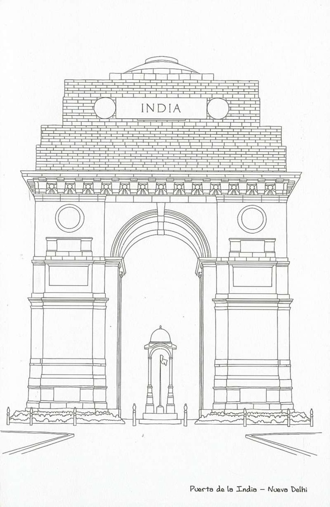 India para Colorear - Susaeta Ediciones