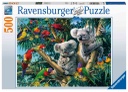 Puzzle 500 piezas -Koalas en el Árbol- Ravensburger