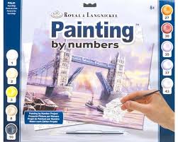 Pintar Por Números 32,4 x 40 cm. -Tower Bridge- Royal & Langnickel