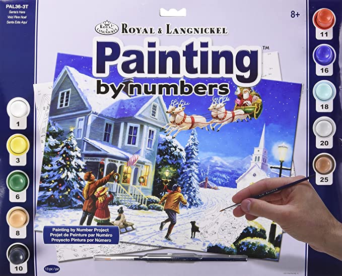 Pintar Por Números 32,4 x 40 cm. -Patos- Royal & Langnickel