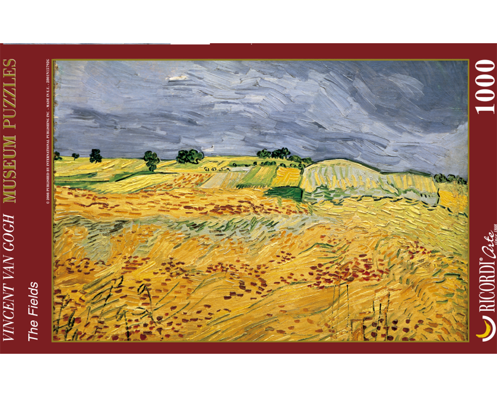 Puzzle 1000 piezas -Los Campos, Van Gogh- Ricordi