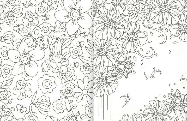 Dibujos de Flores para Colorear- Susaeta Ediciones (copia)