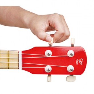 Ukelele Madera Rojo Hape