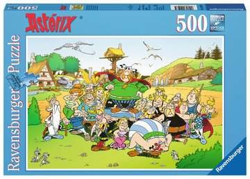 Puzzle 500 piezas -Asterix en el Poblado- Ravensburger (copia)