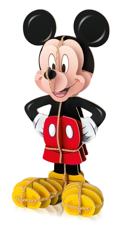 Puzzle 104 piezas + Modelo 3D -Mickey Mouse- Clementoni (copia)