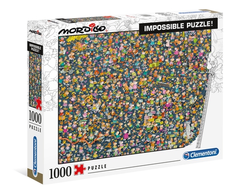 Puzzle 1000 piezas -Imposible: Mordillo- Clementoni