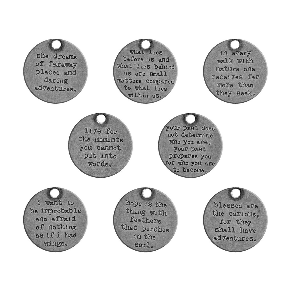 Medallas Vintage (8 pzs.) Tim Holtz