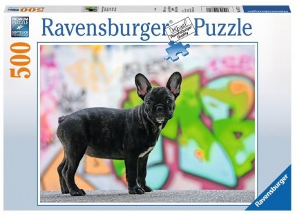 Puzzle 500 piezas -Bulldog Francés- Ravensburger