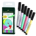 Estuche c/12 rotuladores Pitt Artist Pen Brush, tonos pastel