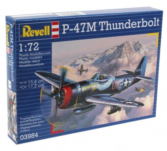 Avión 1/72 -P-47M Thunderbolt- Revell