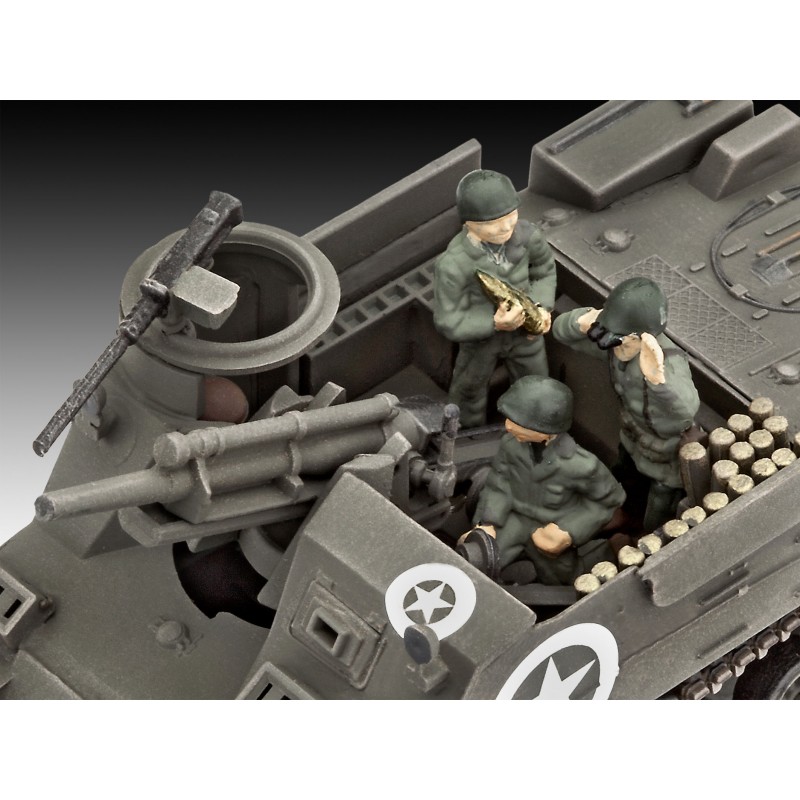 Carro 1/76 Tanque -M7 HMC "Priest"- Revell