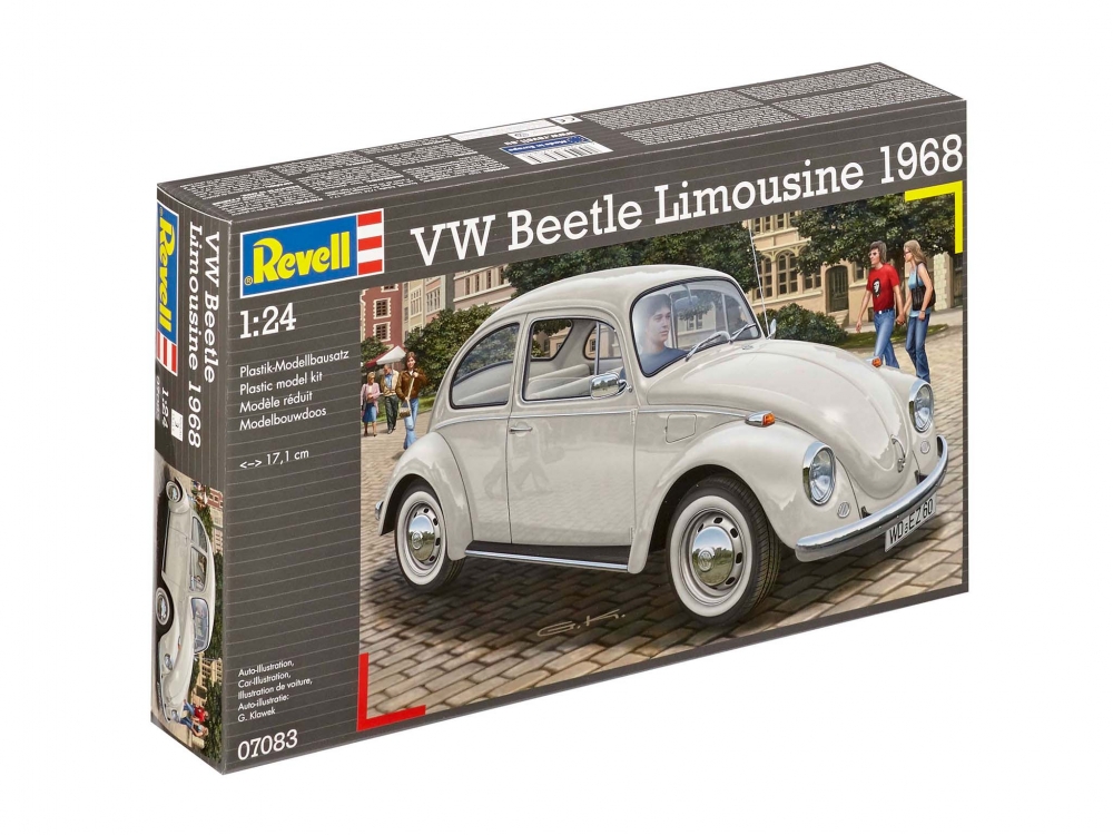 Coche 1/24 -VW Beetle Limousine 1968- Revell