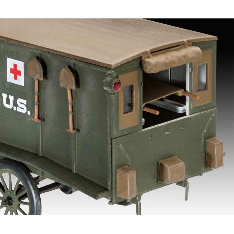 Vehículo 1/35 -Model T 1917 Ambulance- Revell