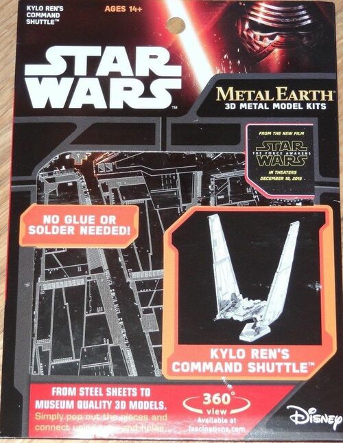 Metal Earth -Star Wars-  Kylo Ren´s Command Shuttle