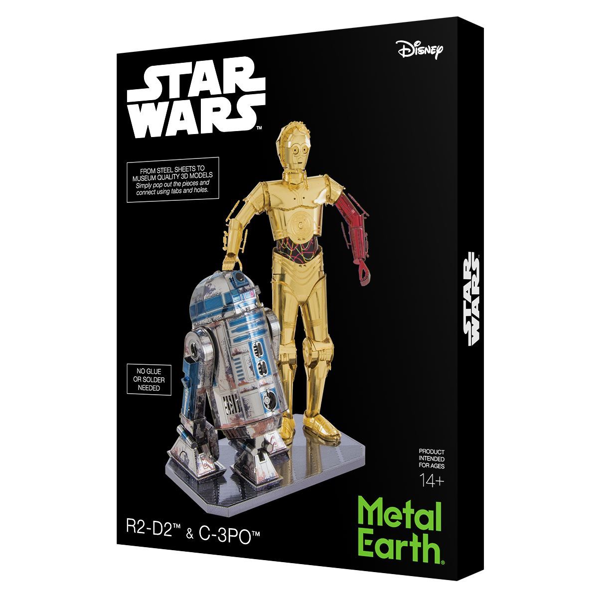 Metal Earth -Star Wars- R2D2 &amp; C3PO Gift Box