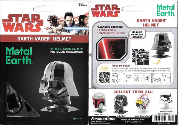 Metal Earth -Star Wars- Casco Stormtrooper