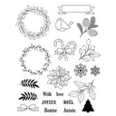 Set Stickers Relieve -Feliz Navidad- Artemio (copia)