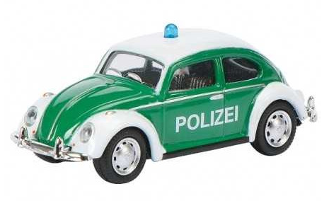 Coche 1/24 -Volkswagen Beetle Type 1 Police Car- Hasegawa