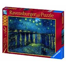 Puzzle 1000 piezas -Van Gogh: Noche Estrellada- Ravensburger