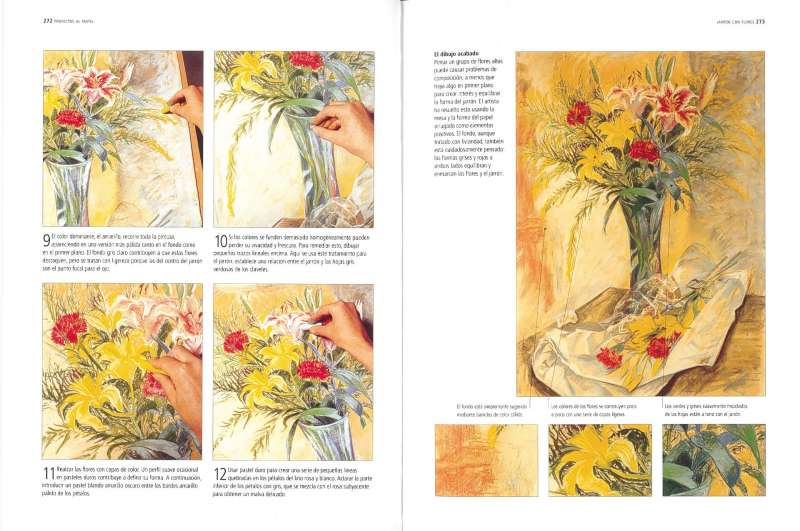 Enciclopedia Ilustrada de Dibujo, Pastel y Caligrafía - Editorial Tikal