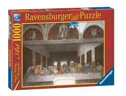 Puzzle 1000 piezas -Leonardo: La Ultima Cena" Ravensburger