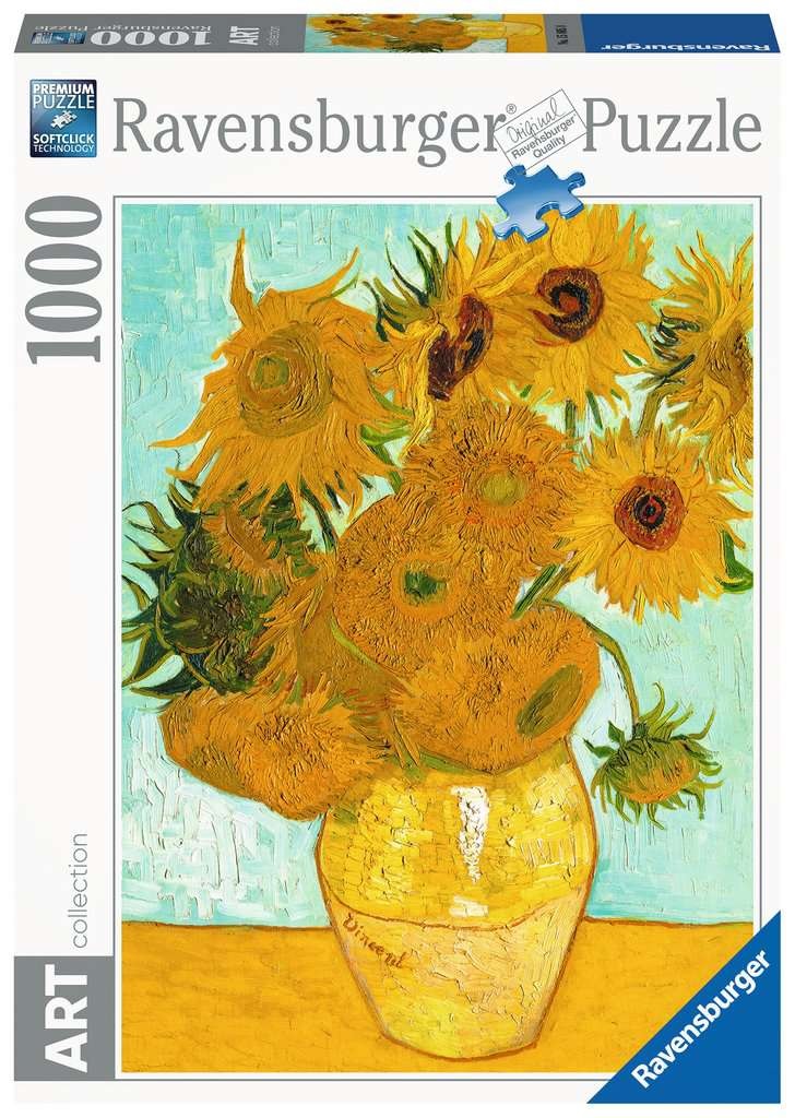 Puzzle 1000 piezas -Van Gogh: Los Girasoles- Ravensburger