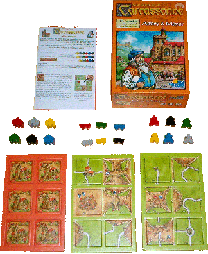 Carcassonne -La Abadía y el Alcalde- Expansión Devir