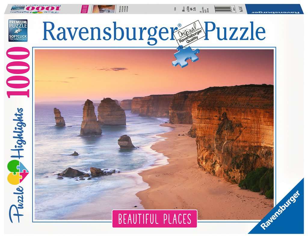 Puzzle 1000 piezas -Great Ocean Road, Australia- Ravensburger