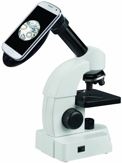 Microscopio Junior 40x-640x + Set Laboratorio Bresser 