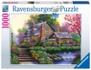Puzzle 1000 piezas -Cabaña Romántica- Ravensburger