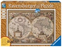 Puzzle 1000 piezas -Mapamundo Antiguo- Ravensburger