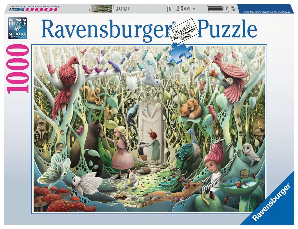 Puzzle 1000 piezas -El Jardín Secreto- Ravensburger