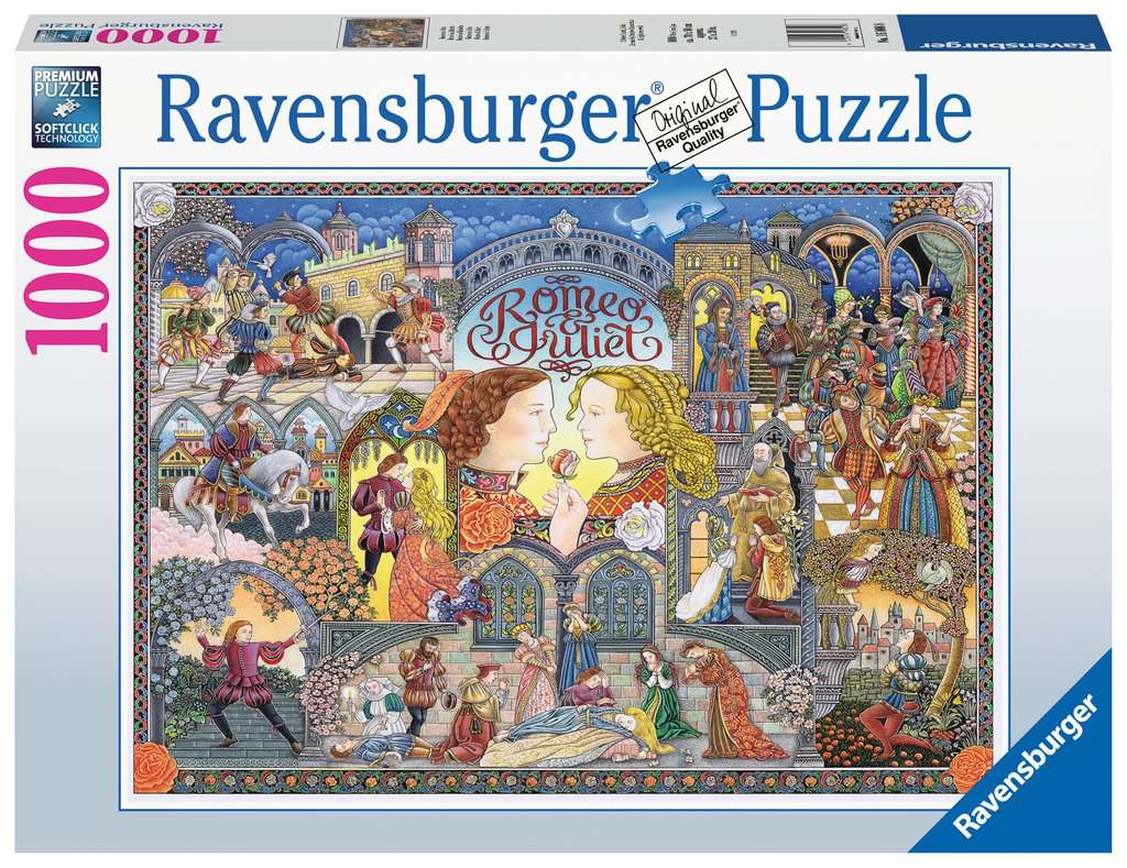 Puzzle 1000 piezas -Romeo y Julieta- Ravensburger