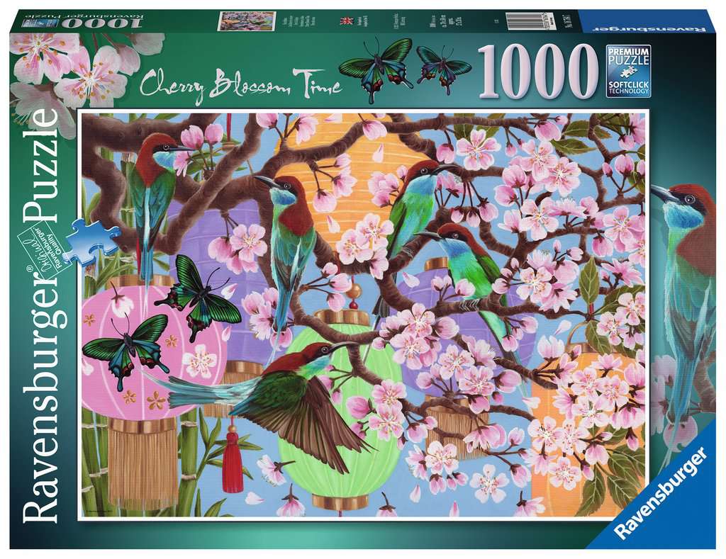Puzzle 1000 piezas -Flores de Cerezo- Ravensburger