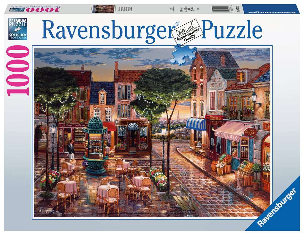 Puzzle 1000 piezas -Pinceladas de París- Ravensburger