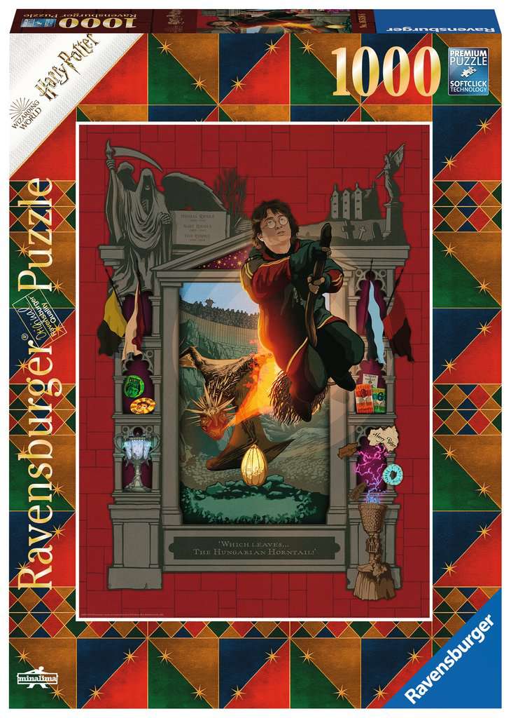 Puzzle 1000 piezas -Harry Potter B Book Edition- Ravensburger