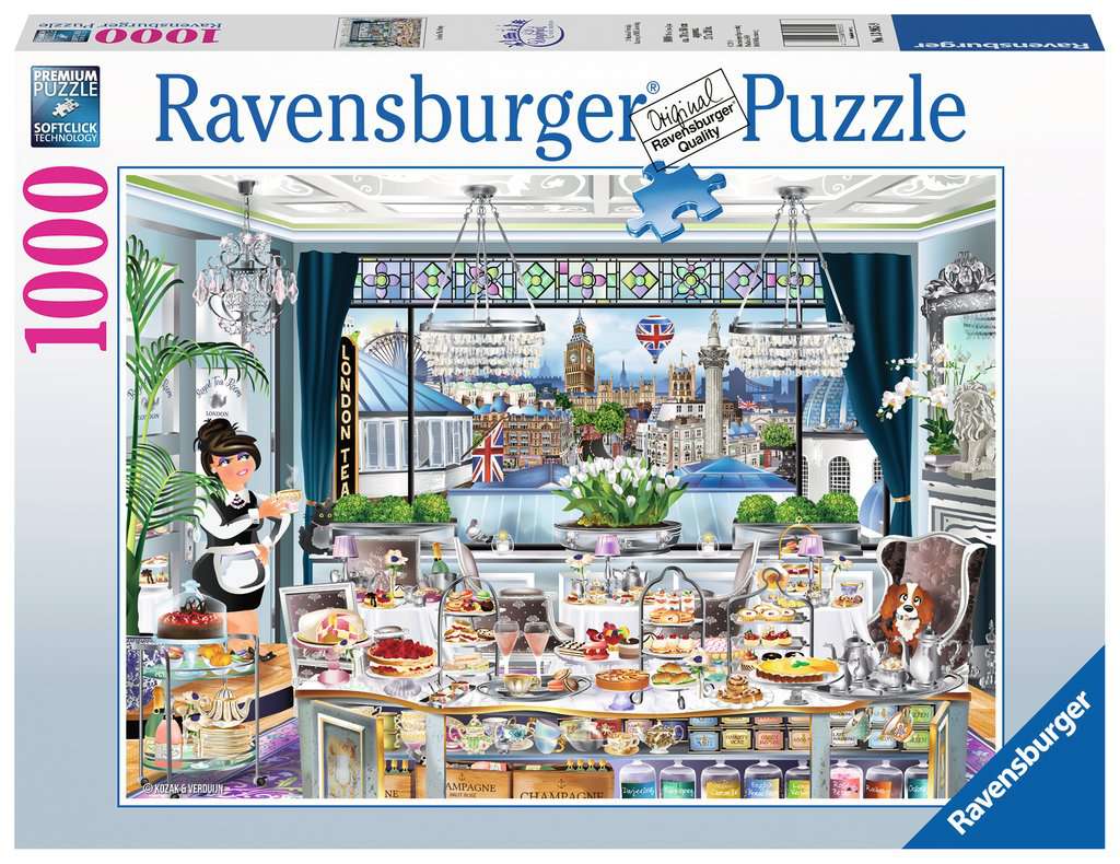 Puzzle 1000 piezas -London Tea Party- Ravensburger